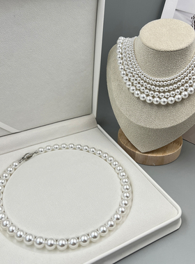 珍珠项链女轻奢简约设计