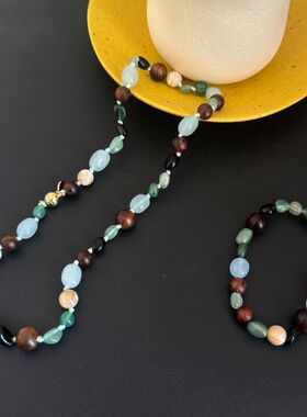 2026春夏新品新款推荐天然石项链