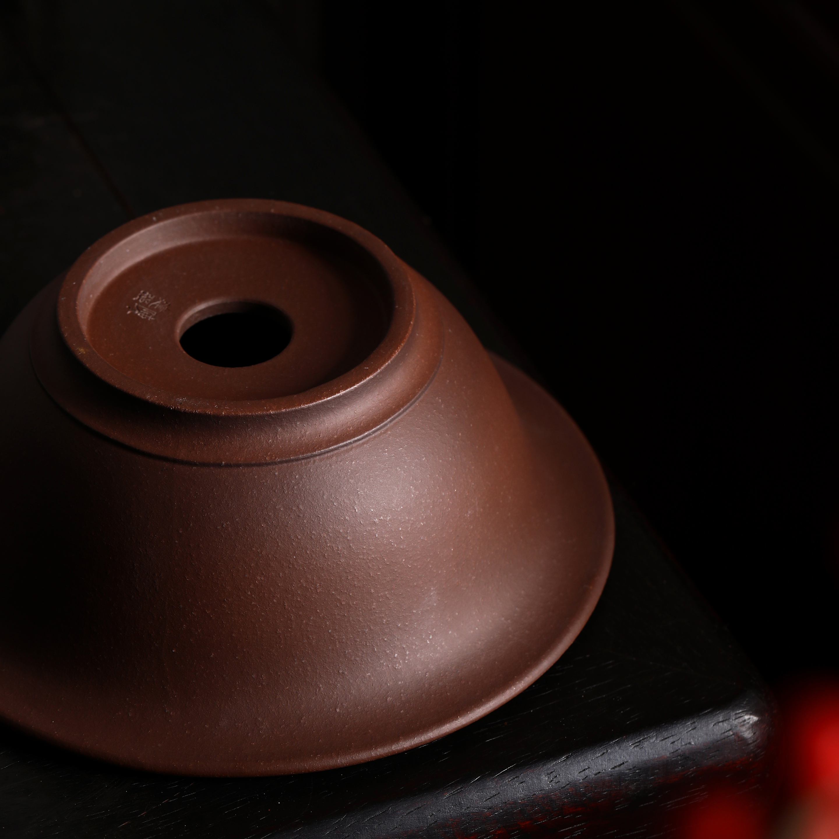 紫砂花盆景盆陈建强名家手工多肉菖蒲老松柏桩有孔口10-15高5-10