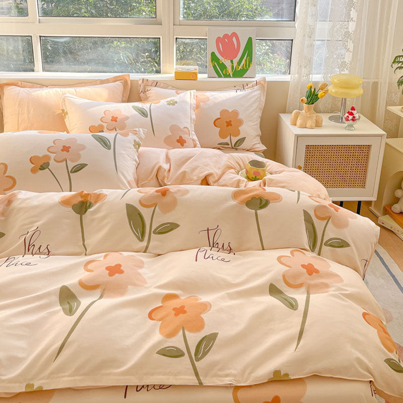 恒源祥纯棉四件套三件套床上枕套 恒源祥家纺床品套件/四件套/多件套