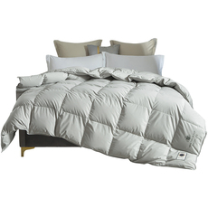Пуховые/перьевые 恒源祥混合羽绒被白鹅绒春秋被双人加厚保暖抗菌被子冬被结婚被芯