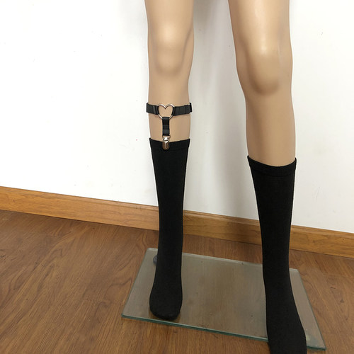 特工jk绑带丝袜吊带扣夹二次元bjd饰品小腿夹吊袜带防滑袜夹腿环 - 图2