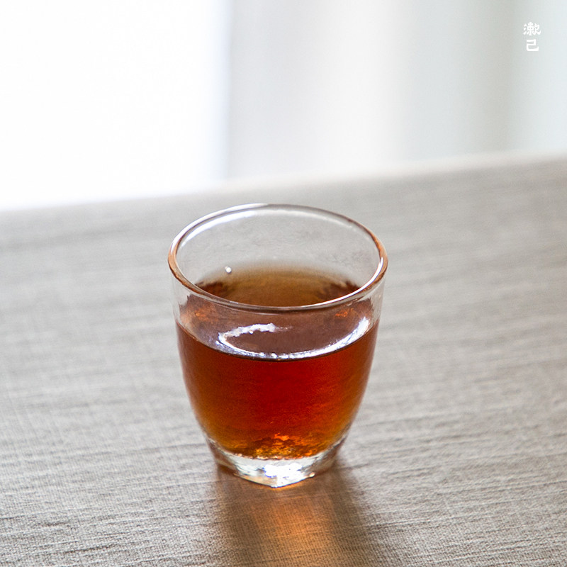 日式锤纹玻璃品茗杯简约耐热茶杯透明水杯茶道功夫茶闻香杯小号,淘宝优惠券,粉丝福利购,淘宝优惠卷