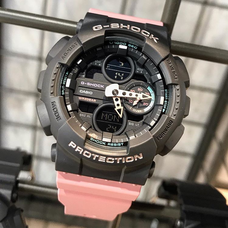 1 S140 GMA 4 S140 GMA 风 INS 复古防水男女运动手表 SHOCK G 卡西欧 1 S140 GMA 4 S140 GMA 风 INS 复古防水男女运动手表 SHOCK G 卡西欧