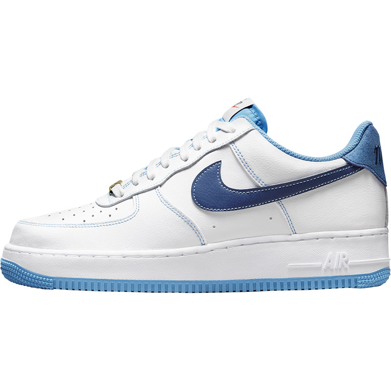 Nike耐克AF1空军一号白蓝男子低帮休闲板鞋DA8478-100-图3