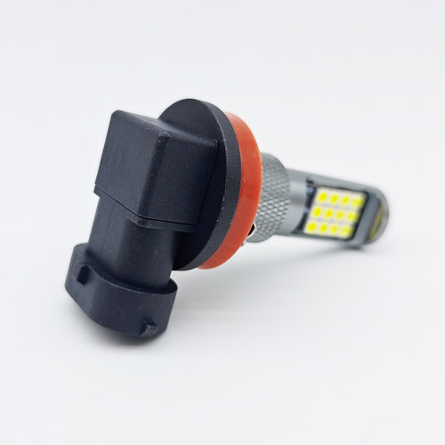 适用宝骏310W 510 530 560前雾灯LED防雾灯灯泡超亮改装专用双色 - 图1