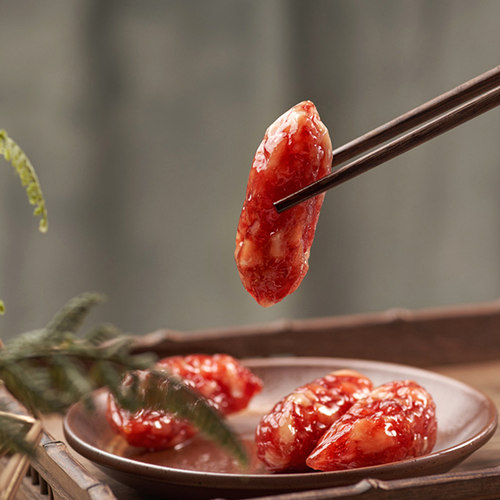 广州酒家脆皮大粒腊肠秋之风广东特产广式香肠腊味煲仔饭送礼手信 - 图2