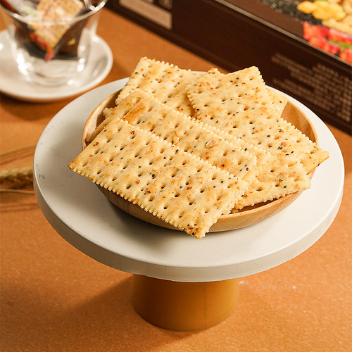 广州酒家黑松露培根腊肠苏打饼干咸味休闲零食早餐办公室下午茶 - 图3