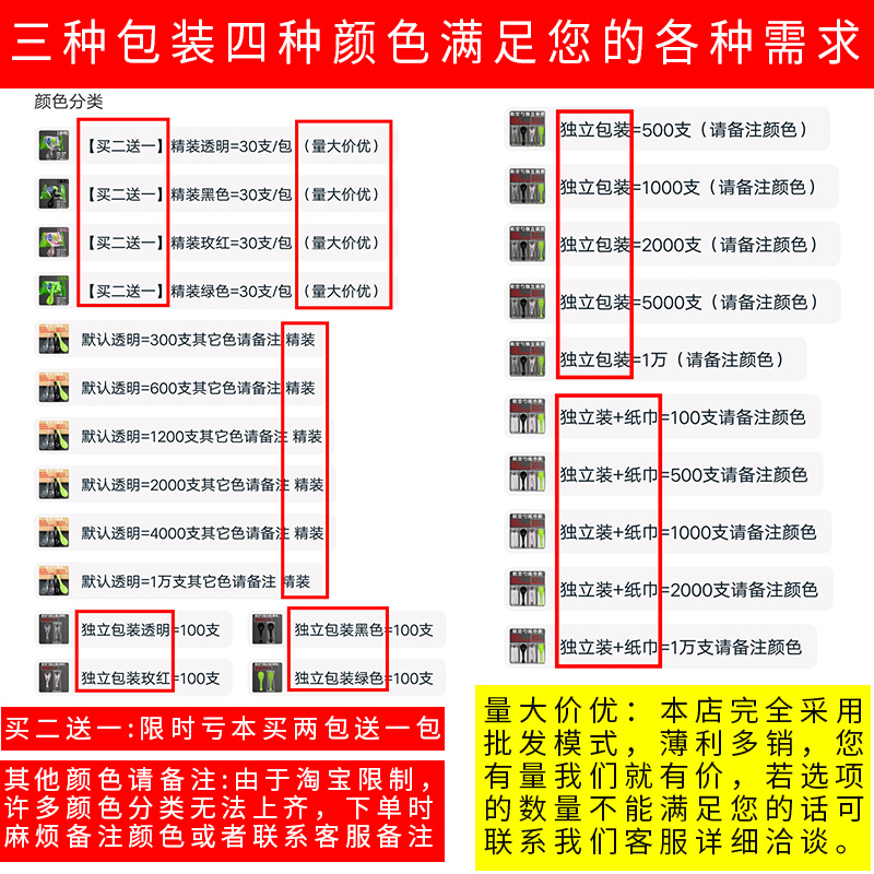 一次性勺子单独包装塑料汤勺商用外卖透明冰粉小勺甜品勺调羹汤匙 - 图2