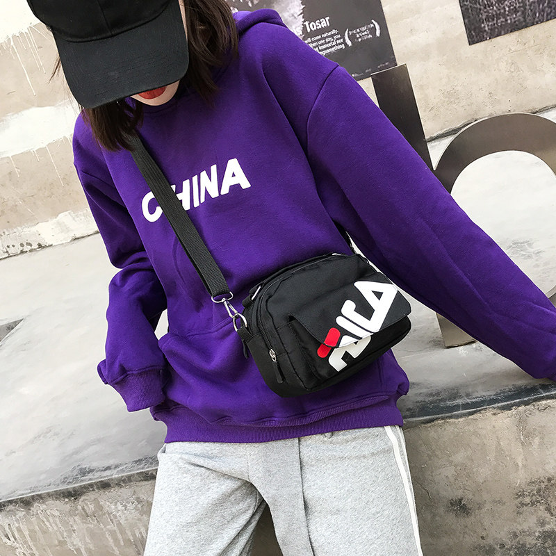 2020新款韩版潮流字母尼龙零钱包 莱媚女士包袋