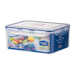 乐扣乐扣保鲜盒塑料冰箱收纳密封盒饭盒微波炉加热水果盒学生专用