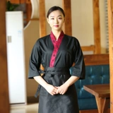 Японская отель кухня рабочая одежда суши кимоно корейская японская кухня ресторан Одеблика Мужчины Мужчины и Женщины Вышивка