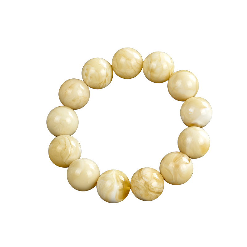 世间臻宝天然琥珀蜜蜡收藏老蜡手串吊坠饼子单珠多圈项链直播专拍 - 图3