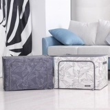 Ящик для хранения, стальная рама, ткань, коробка для домашнего использования, игрушка, ткань оксфорд