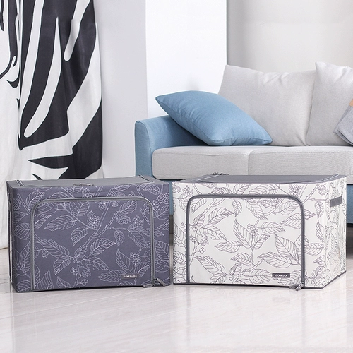 Ящик для хранения, стальная рама, ткань, коробка для домашнего использования, игрушка, ткань оксфорд