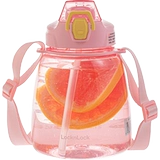 Вместительная и большая детская трубочка для школьников со стаканом, популярно в интернете