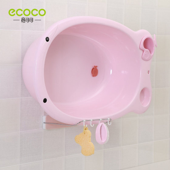 Wall-mounted storage storage toilet no-punch basin