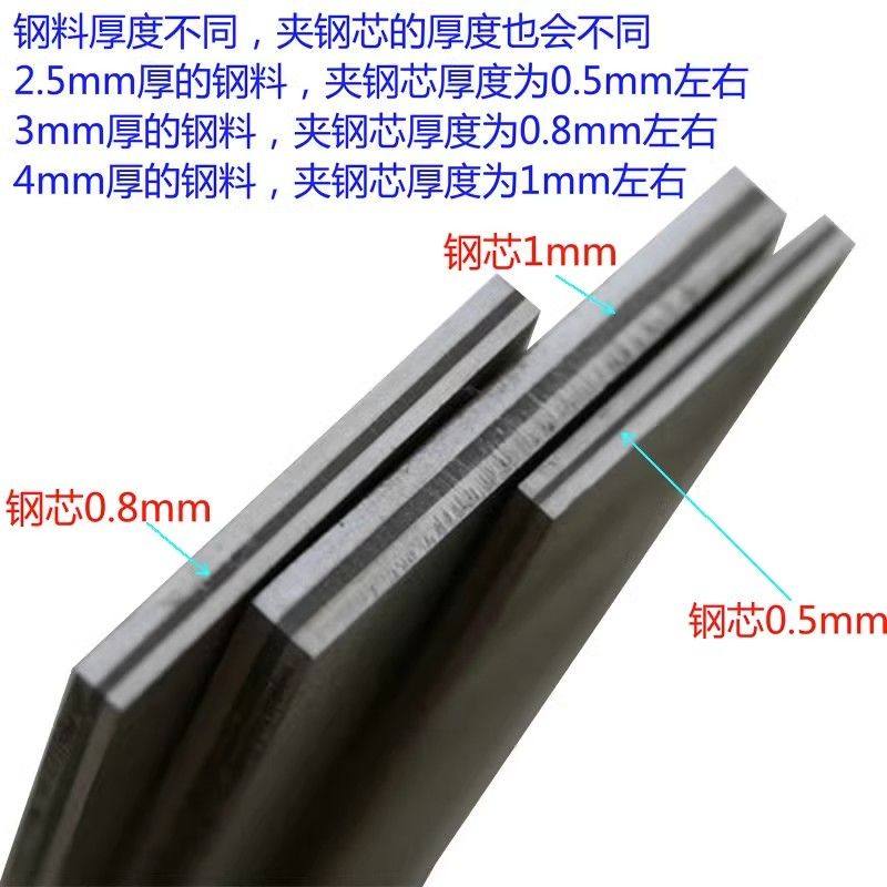 大马士革钢花纹钢胚条料板夹芯VG10做刀折叠锻打已淬火工厂直销,淘宝优惠券,粉丝福利购,淘宝优惠卷