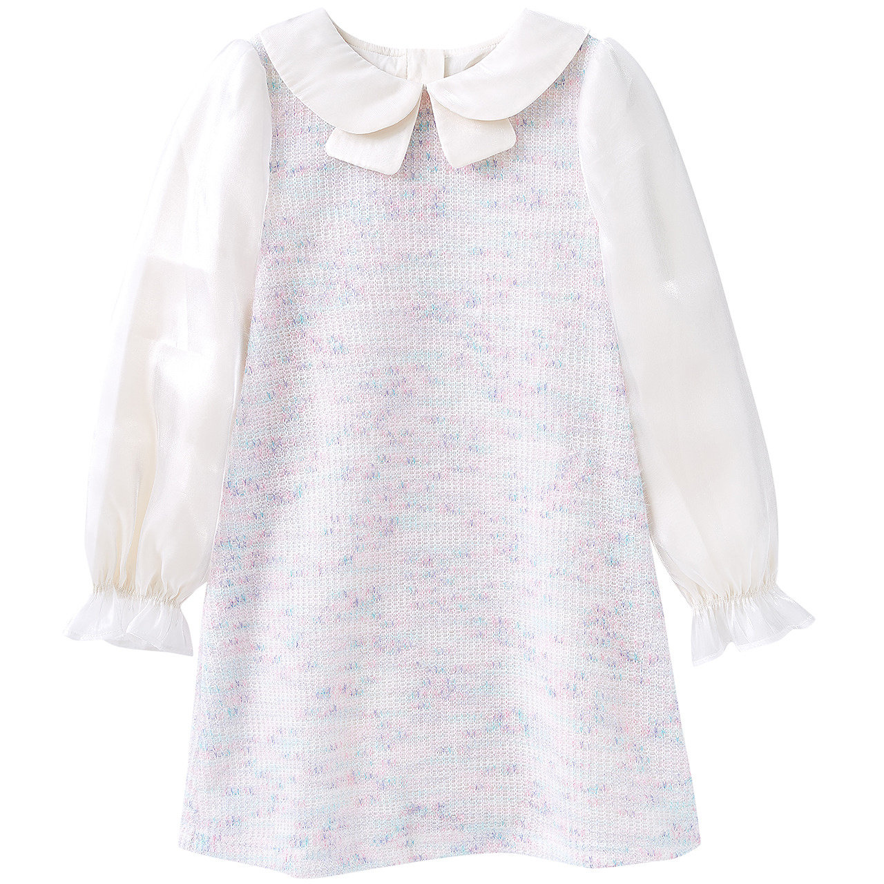 笛莎官方童装女童连衣裙2025春秋新款大童女孩儿童洋气香风公主裙,淘宝优惠券,粉丝福利购,淘宝优惠卷