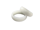 Natural widened Hetian jade mutton fat white jade bracelet gift