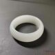 Natural widened Hetian jade mutton fat white jade bracelet gift