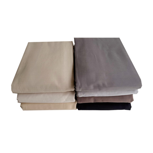 Simple black, white, gray thickened cotton single bed sheet