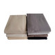 Simple black, white, gray thickened cotton single bed sheet
