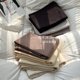 Simple black, white, gray thickened cotton single bed sheet
