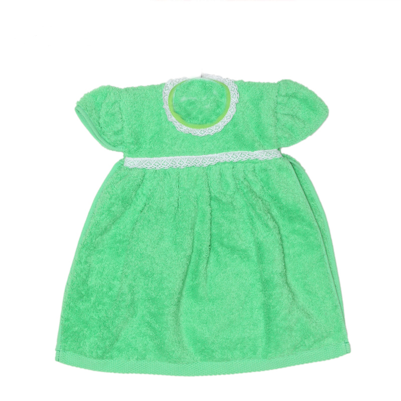 棉田新三藩高端棉纯棉擦手巾 挂式连衣裙SJ21010 - 图3