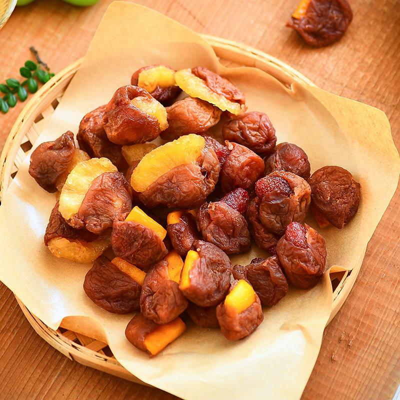 Plum Mango Green Plums with Dried Mango Snacks Candied Fruit