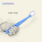 Силиконовая детская ложка для новорожденных для прикорма, посуда для еды, комплект
