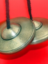 Nepal handmade large bronze Touch Bell to touch the bell Bell Bronze Plc Tibetan Musical Instrument Tingxia Banging Bell Fascia