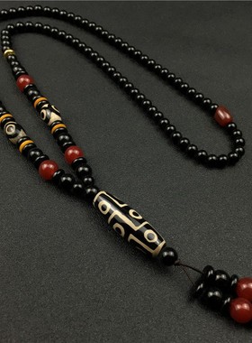 天珠西藏玛瑙项链首饰品