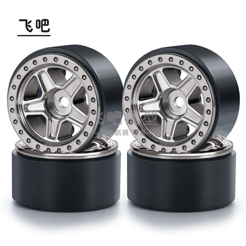 1.0寸 Axial 1/24 SCX24 90081斗角士 Jeep 30*16MM 塑料夹片轮毂 - 图2