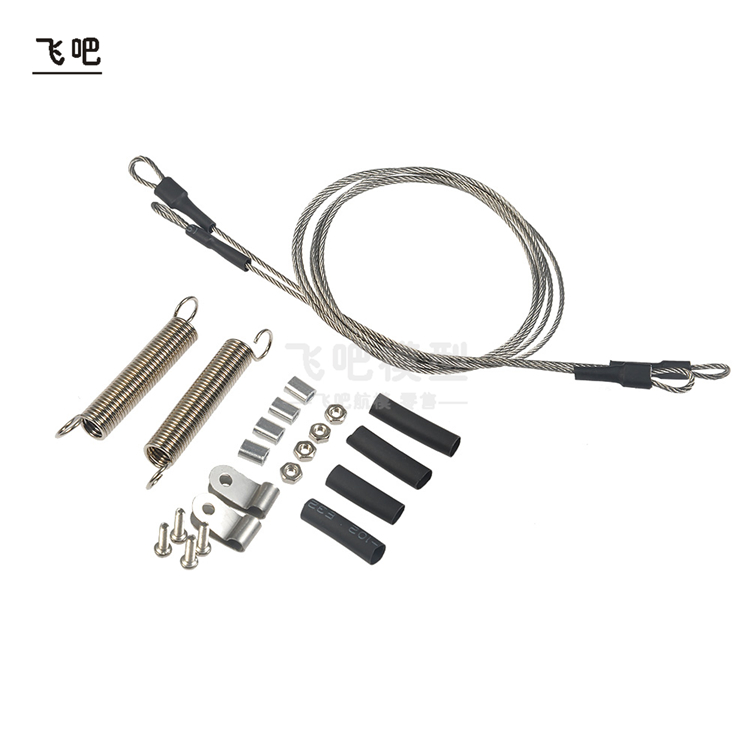 1/10仿真攀爬车 车头双拉钢绳 Axial SCX10 90046 D90 D110 TRX-4 - 图0