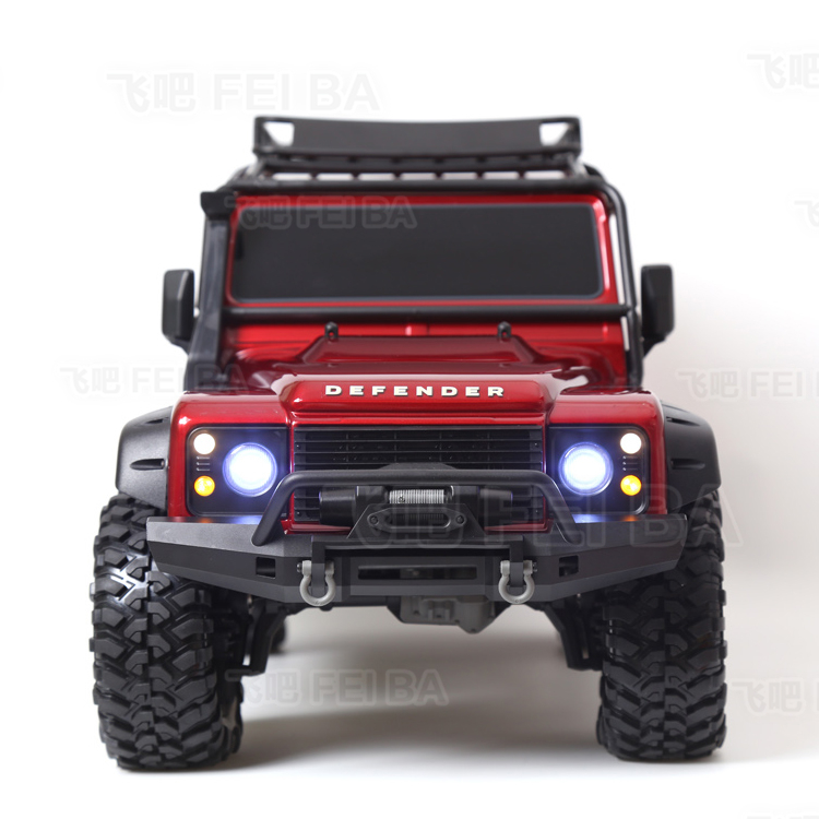 1/10仿真攀爬车 LAND ROVER金属车标 TRX4 t4 D90 D110 DEFENDER-图1