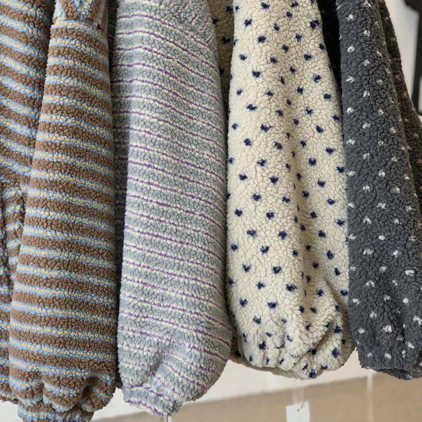 几布见川825584冬新品宽松大码胖mm慵懒休闲立领抽绳仿羊羔绒外套,淘宝优惠券,粉丝福利购,淘宝优惠卷