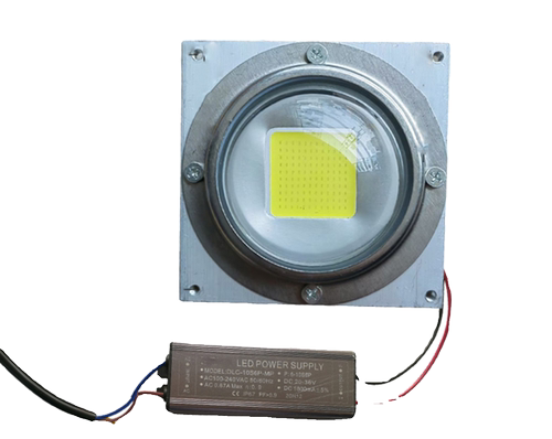 LED高杆庭院草坪路灯景观灯光源模组9*9cm50W灯芯配件30瓦220V - 图3