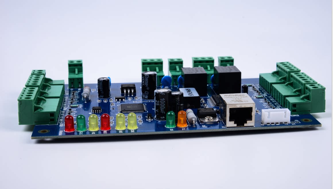 Network access control system magnetic lock card reader controller