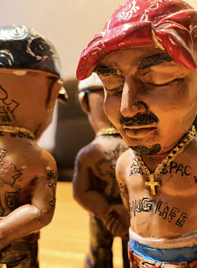 美式西海岸匪帮说唱冈斯特酷树脂