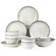 Tableware set for home use 2026 new high-looking 2-person bowls, plates, chopsticks, eating bowls, rice bowls, dishes