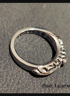 十字架做旧电镀情侣戒指