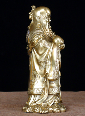 纯铜南极仙翁高档生日礼物寿星公