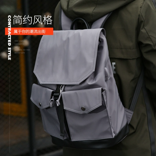 Модный школьный рюкзак для отдыха для школьников, трендовый ноутбук, простой и элегантный дизайн