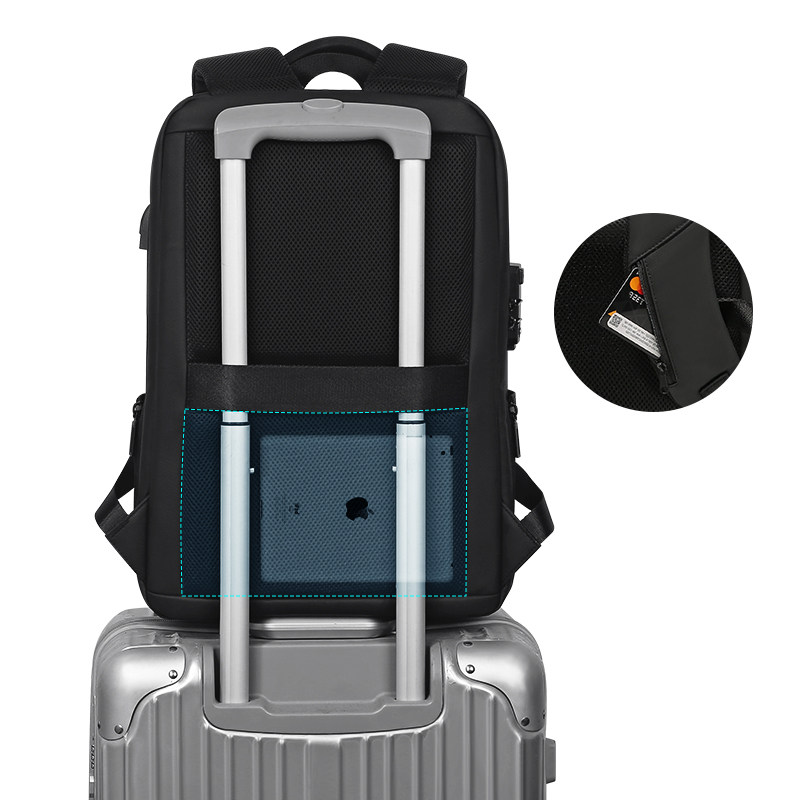 休闲15.6男士背包双肩包 梵瑞恩箱包双肩背包