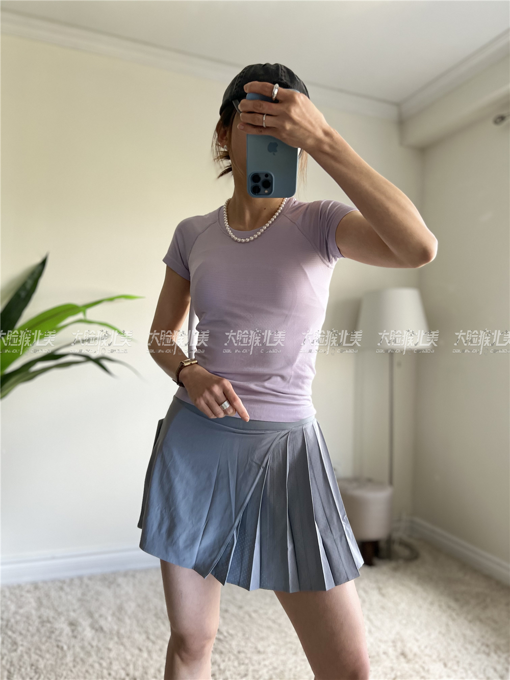 国现Lululemon Pleat系列 Tennis Skirt瑜伽运动百褶网球裙合辑 - 图3