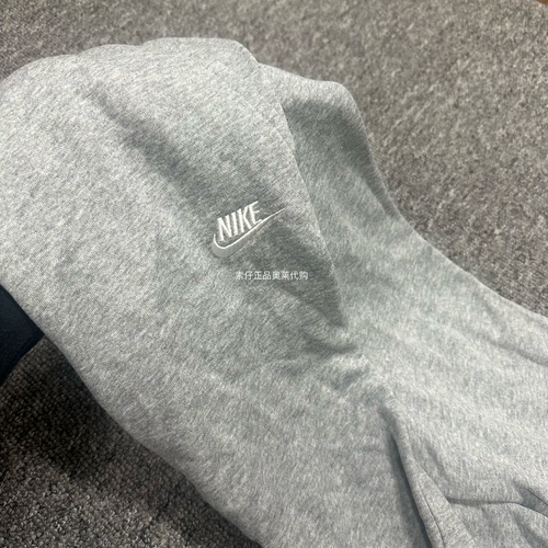 正品NIKE/耐克 男女大童儿童春秋线圈运动休闲束脚长裤FD3019-063 - 图1