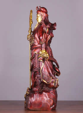 铜关帝圣君关公财神中式店铺家居