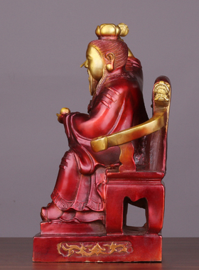 铜清罡雷祖九天应元雷声中式摆件