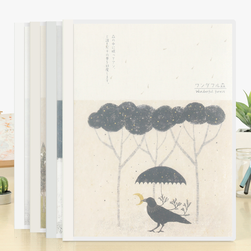 This wooden notebook Hong Kong sheet has 20 beautiful holes on the inner page